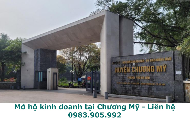 Mở hộ kinh doanh tại Chương Mỹ